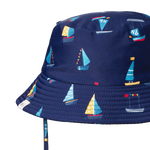 SPLASH SUNHAT | Regatta Navy Print-Web-hover
