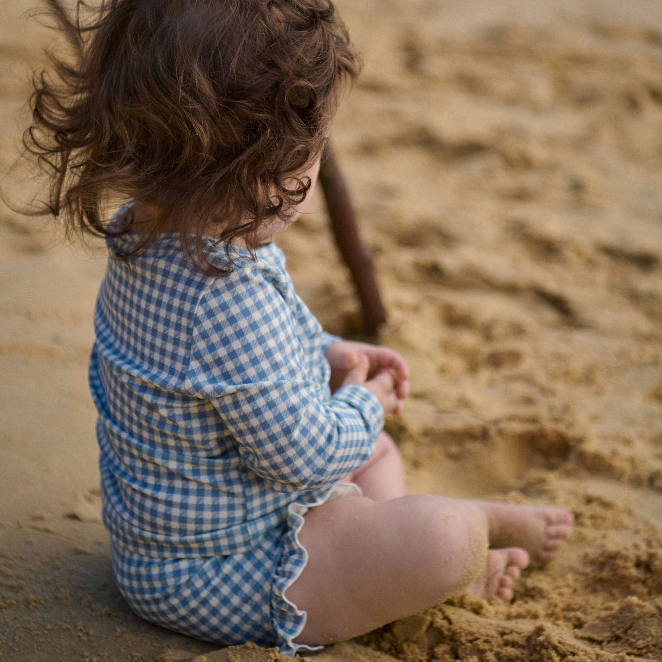 SPLASH TOP | Blue Gingham-Web-hover