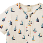 SS CARAVAN SHIRT MUSLIN | Regatta Print-Web-hover