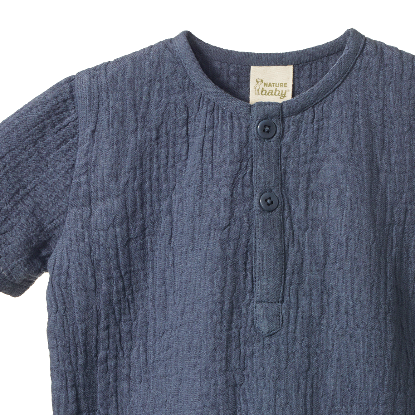 SS CARAVAN SHIRT MUSLIN | Vintage Indigo-Web-hover