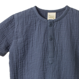 SS CARAVAN SHIRT MUSLIN | Vintage Indigo-Web-hover