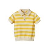 STEVIE POLO | Sunny Bold Stripe-Web-front