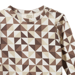 STRETCH JERSEY EVERYDAY TEE | Kaleidoscope Print-Extra Img - 2