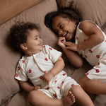 SUMMER SLEEPY SUIT | Flora Red Print-Extra Img - 2