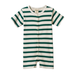 SUMMER SLEEPY SUIT | Peppermint Holiday Stripe-Web-front