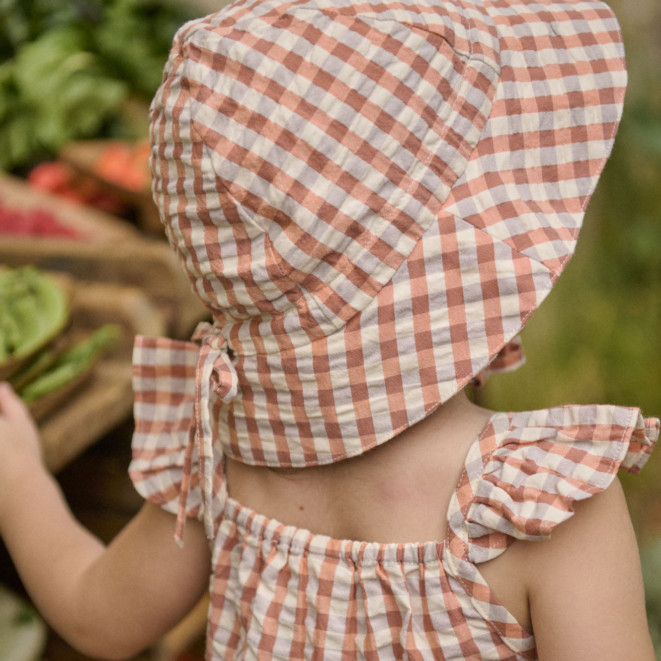 SUNHAT | Dandelion Gingham-Extra Img - 3