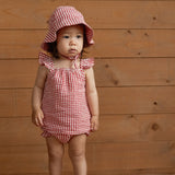 SUNHAT | Red Gingham-Extra Img - 1