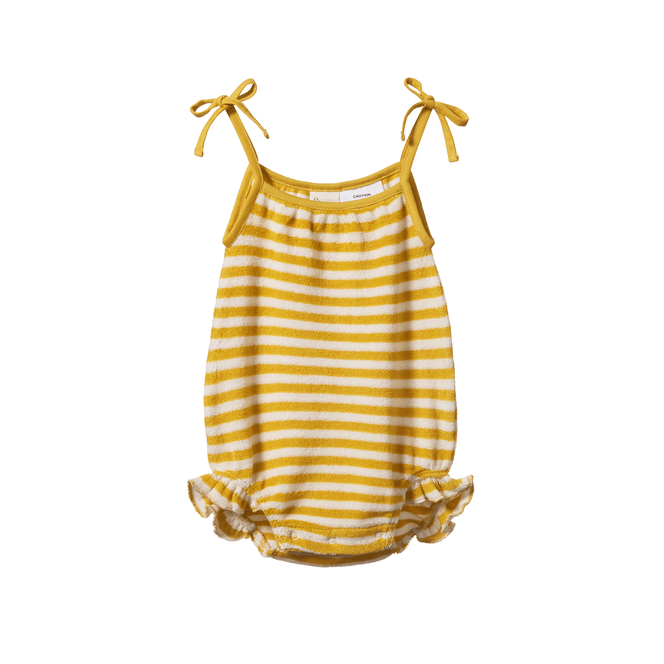 SYLVIE SUIT | Golden Sea Stripe-Web-front