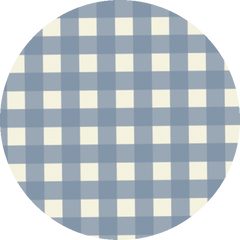 STRETCH JERSEY S/S BODYSUIT | Blue Gingham-Web-swatch