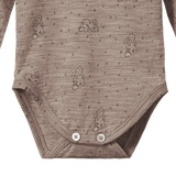 MER ESS L/S BODYSUIT | Bramble Burrow Print Merino-Extra Img - 3