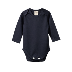 MER ESS L/S BODYSUIT | Navy-Web-front