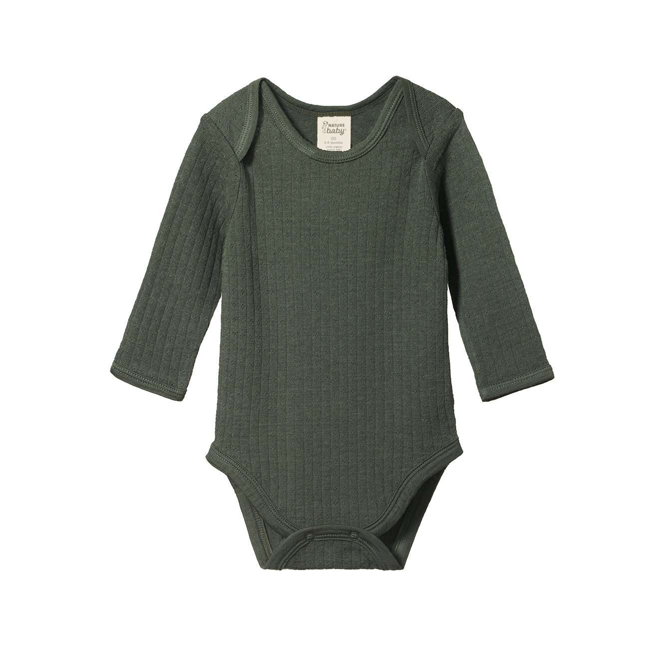 MER ESS L/S BODYSUIT POINTELLE | Thyme-Web-front