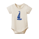 STRETCH JERSEY S/S BODYSUIT | Sail Boat Print-Web-front