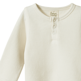 HENLEY L/S BODYSUIT WAFFLE | Natural-Web-hover