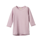MER ESS L/S CLOUD TEE POINTELLE | Lilac-Web-front