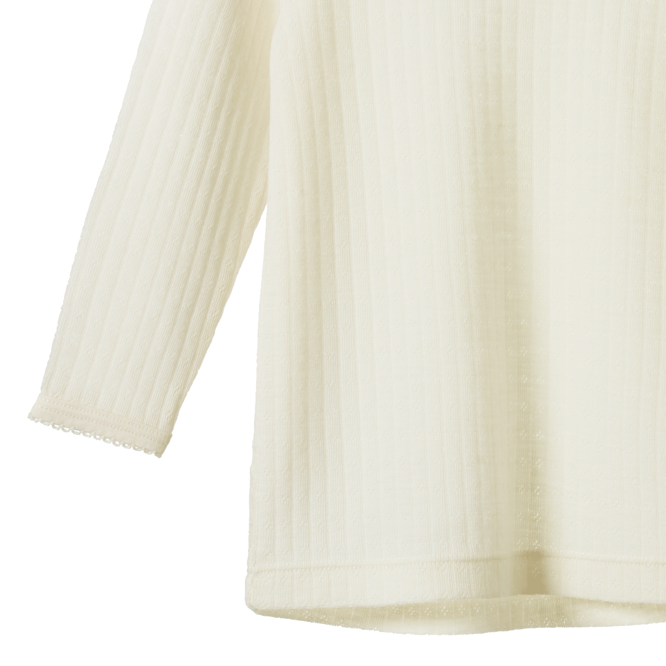 MER ESS L/S CLOUD TEE POINTELLE | Natural-Extra Img - 2