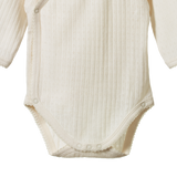 L/S KIMONO BODYSUIT POINTELLE | Natural-Extra Img - 1