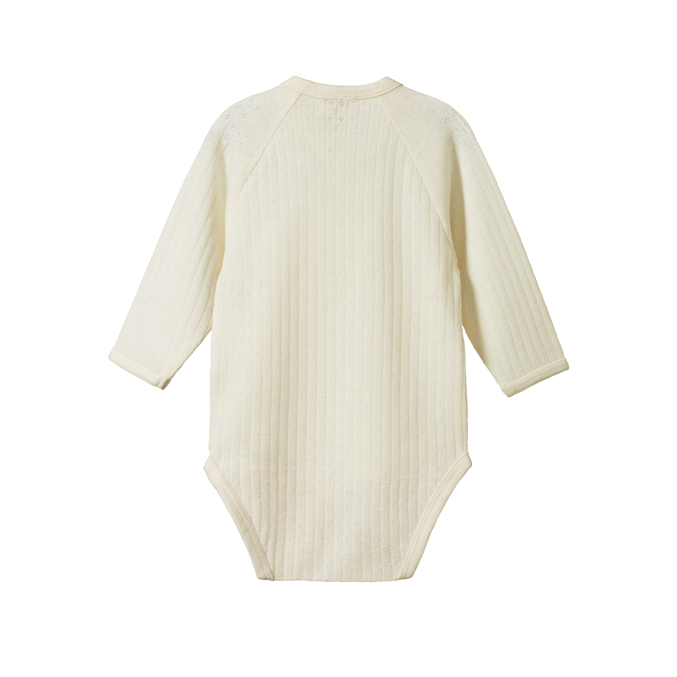 MER ESS L/S KIMONO BODYSUIT POINTELLE | Natural-Extra Img - 2