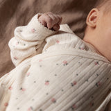 L/S KIMONO BODYSUIT POINTELLE | Posey Blossom Print-Web-hover