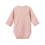 L/S KIMONO BODYSUIT POINTELLE | Rose Bud-Web-hover