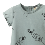 S/S QUINCY ROMPER | Raccoon Rhapsody Print-Web-hover