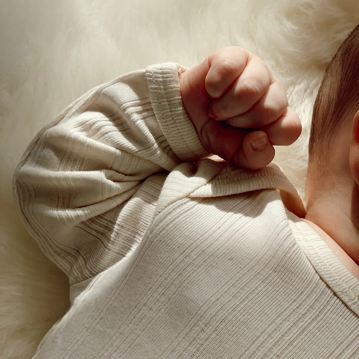 L/S BODYSUIT DERBY 2 PACK | Natural/Sea-Extra Img - 1