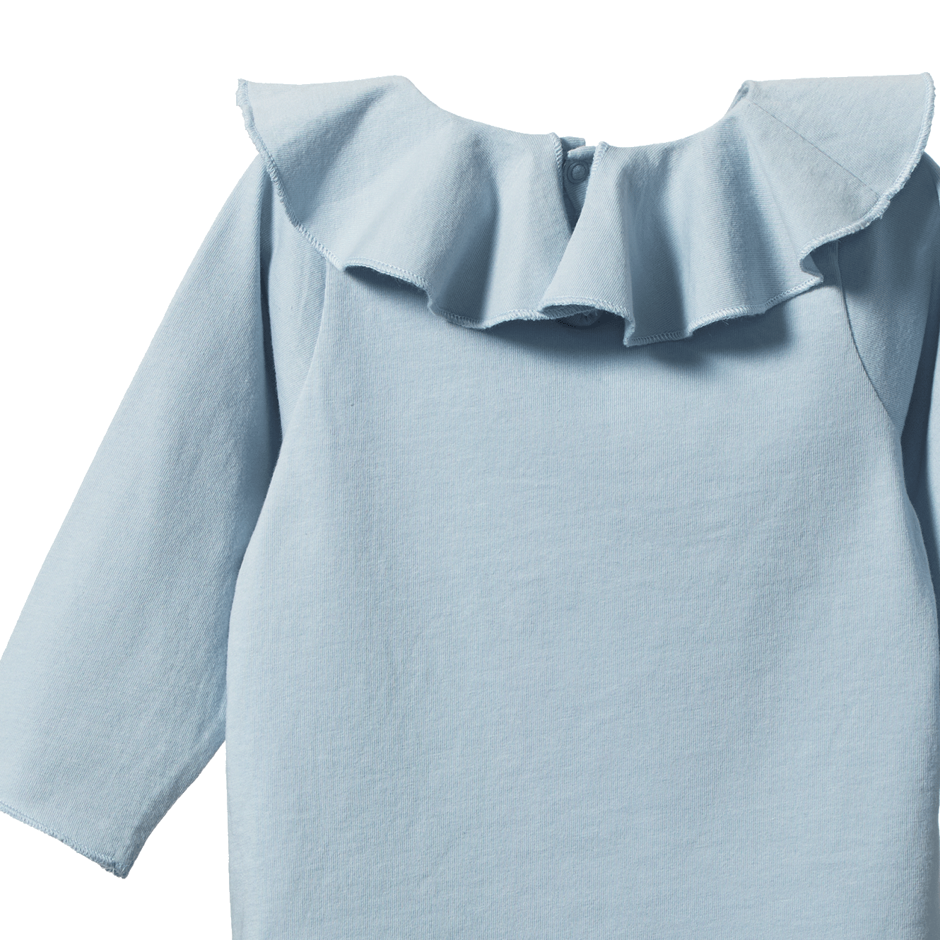 TATE RUFFLE TOP | Celestial Blue-Extra Img - 2