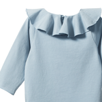 TATE RUFFLE TOP | Celestial Blue-Extra Img - 2