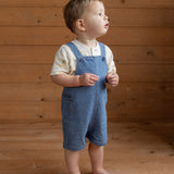 TUCKER SHORTIE OVERALLS CHAMBRAY | Sky-Web-hover