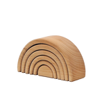 TUNNEL - 6 PIECE | Natural Wood-Web-front