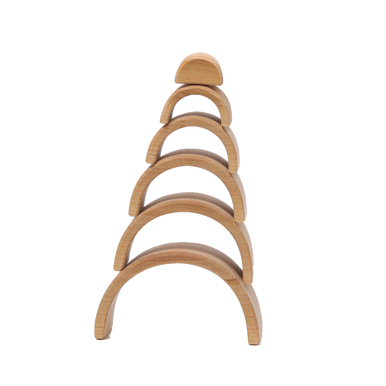 TUNNEL - 6 PIECE | Natural Wood-Web-hover