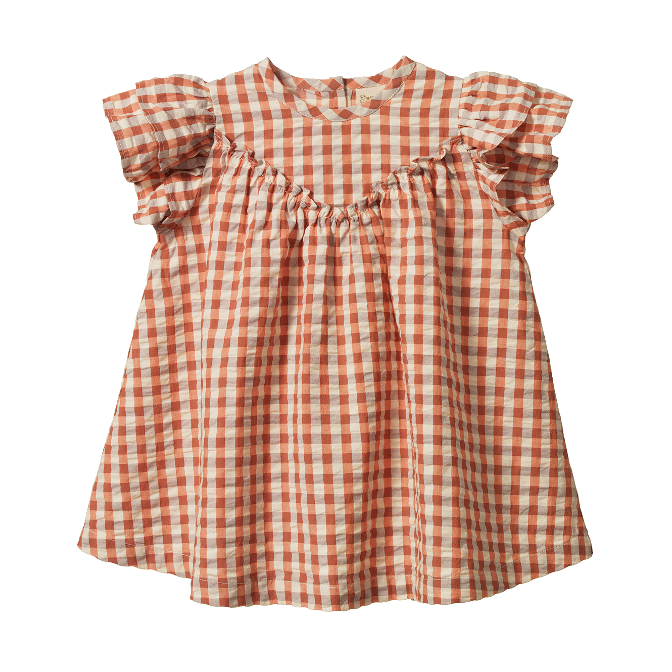 UNA DRESS | Dandelion Gingham-Web-front