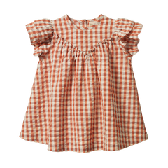 UNA DRESS | Dandelion Gingham-Web-front