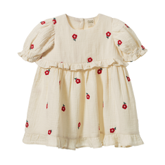VALENTINA DRESS | Red Flora-Web-front