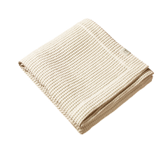 WAFFLE BLANKET | Natural-Web-front