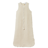 WAFFLE SLEEPING BAG | Natural-Web-front