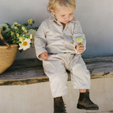 WALTER ROMPER CORD | Ecru-Extra Img - 1