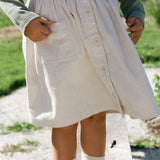 WILLA PINAFORE | Ecru-Extra Img - 2