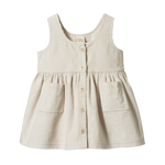 WILLA PINAFORE | Ecru-Web-front