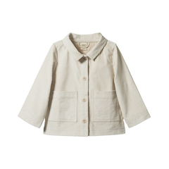 WORKER JACKET | Ecru-Web-front