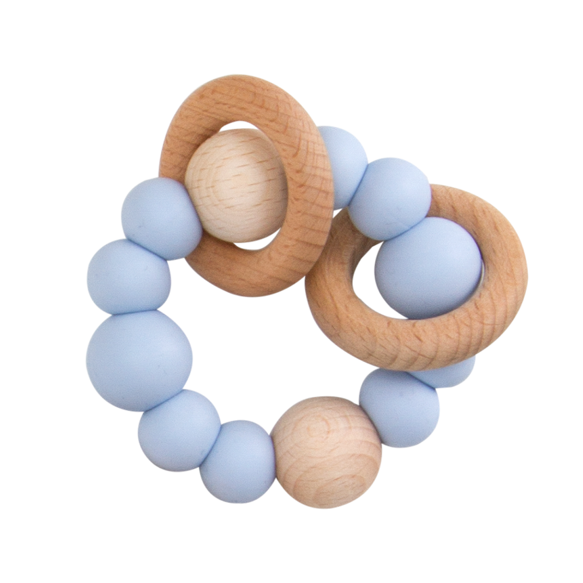 Buy Wooden Ring Teether Online in New Zealand Nature baby