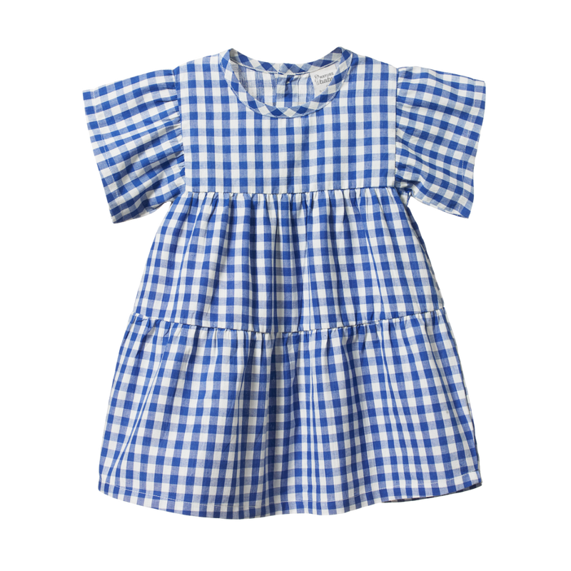 Buy Esther Dress Gingham Online in New Zealand Nature baby