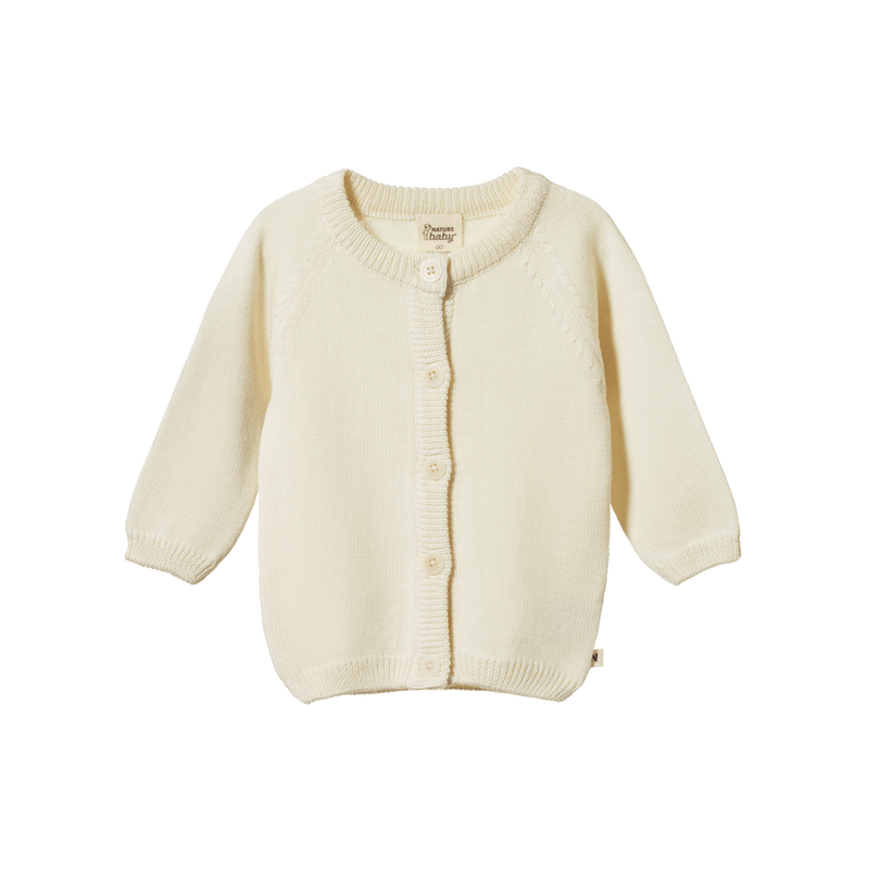 Buy Merino Knit Cardigan Online in New Zealand Nature baby