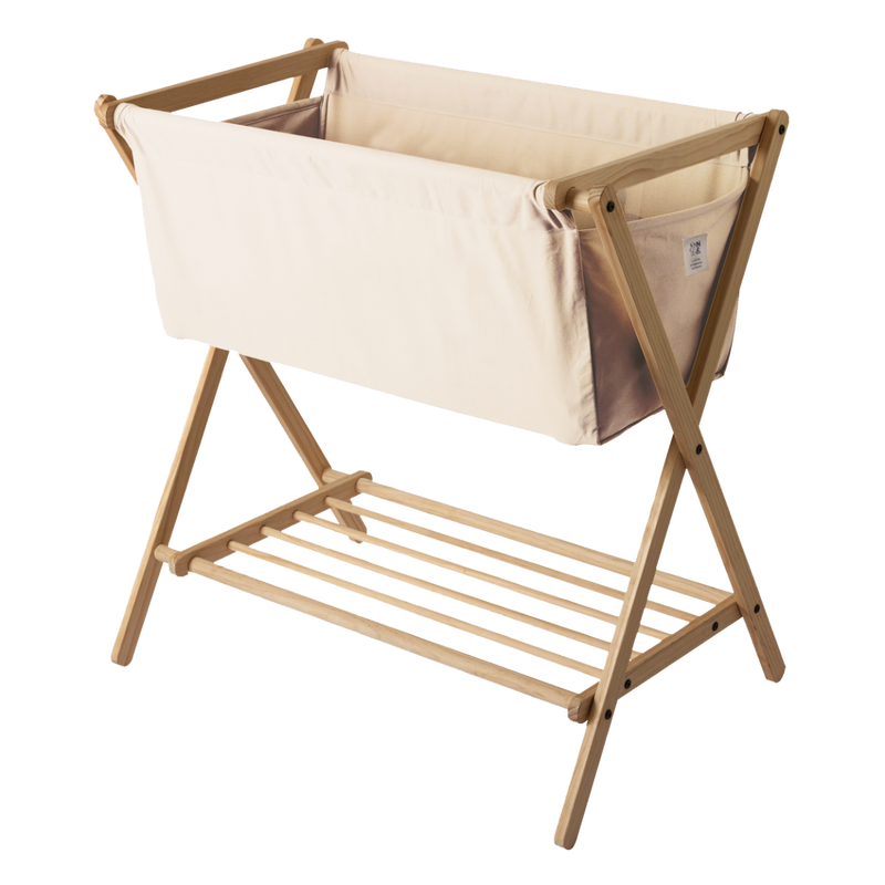 Wood baby bassinet top