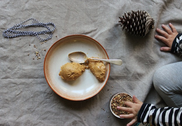 family activities: natural bird feeder