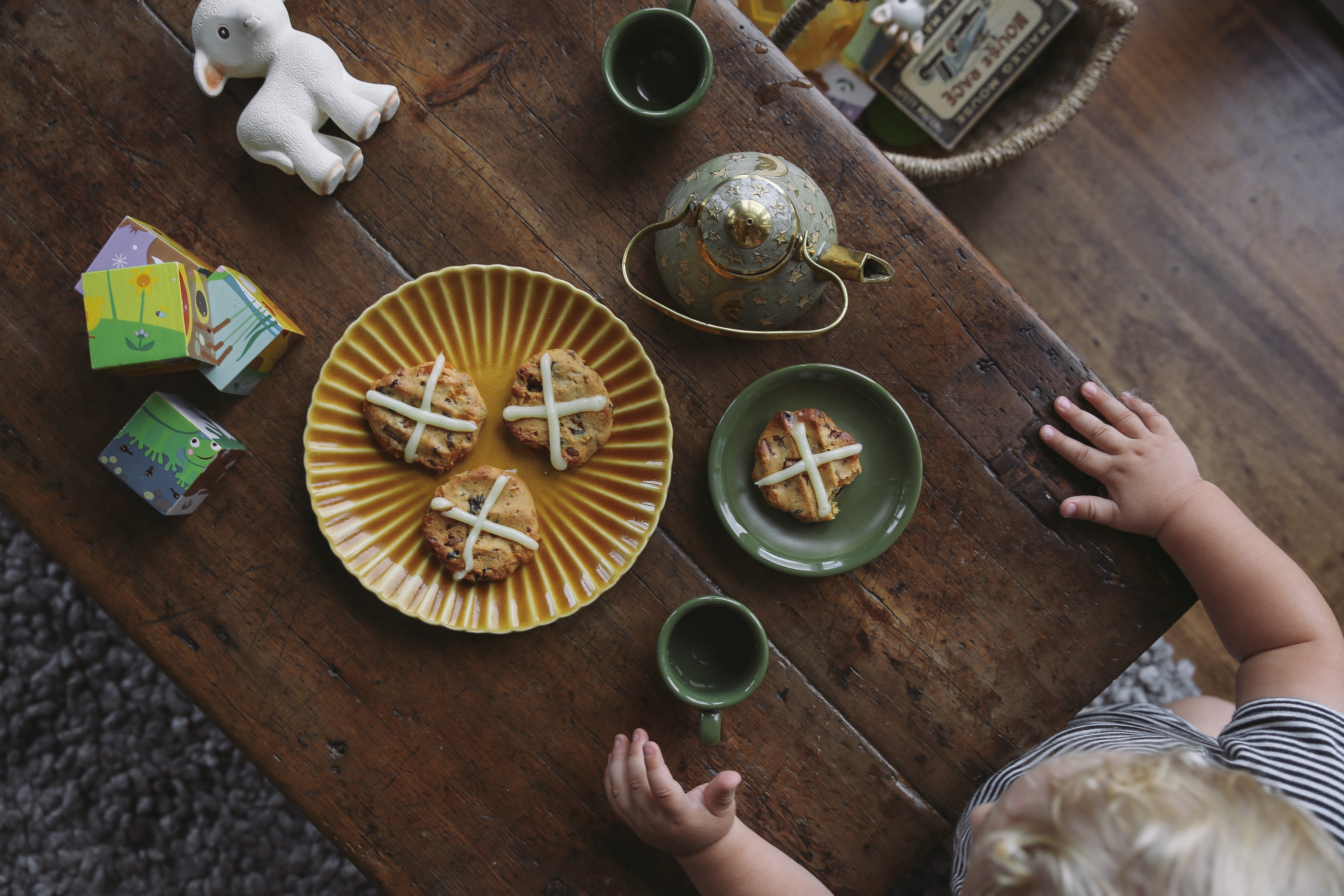 recipe: hot cross cookies 