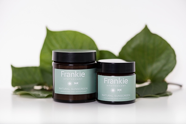 frankie apothecary: natural sunscreen